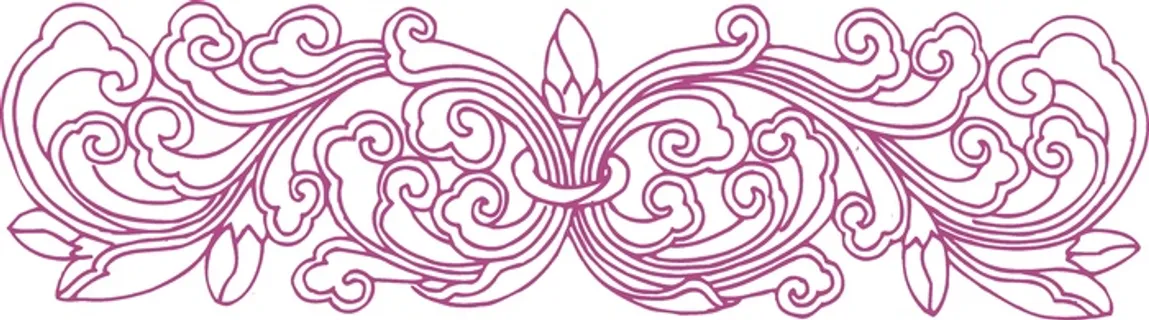 古色古香古典古风花纹边框纹路矢量图