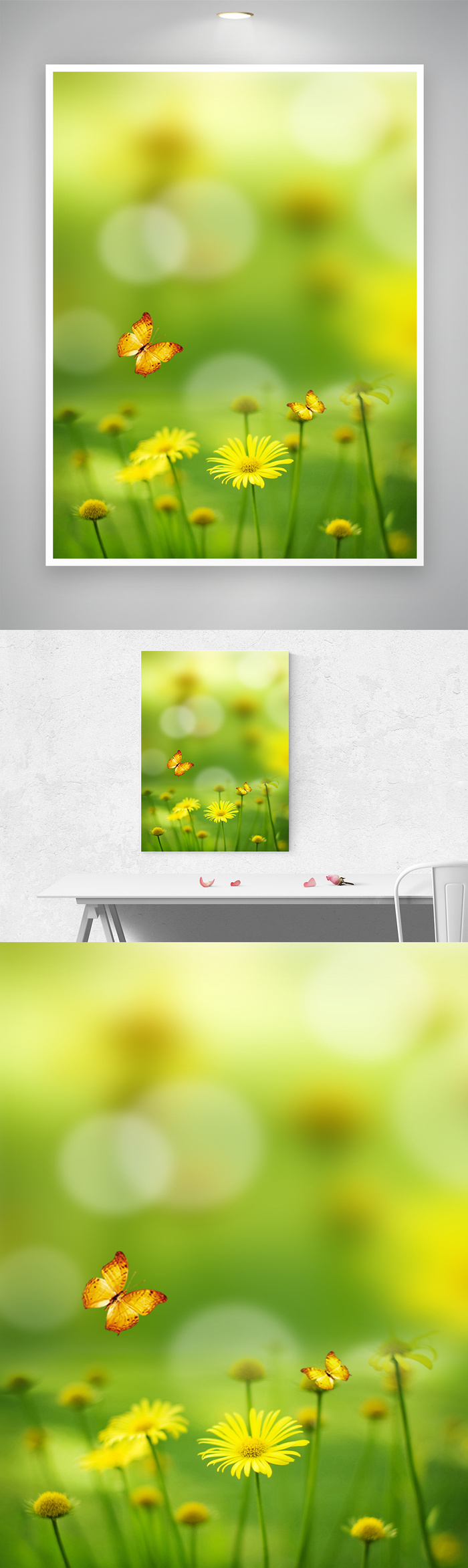 创新鲜花图片背景设计