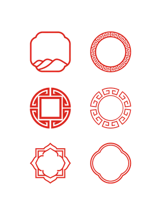 精美边框免扣素材