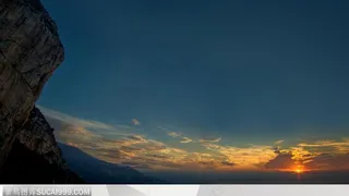 美丽天空-漂亮的海岸风光