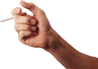 手拿香烟免抠