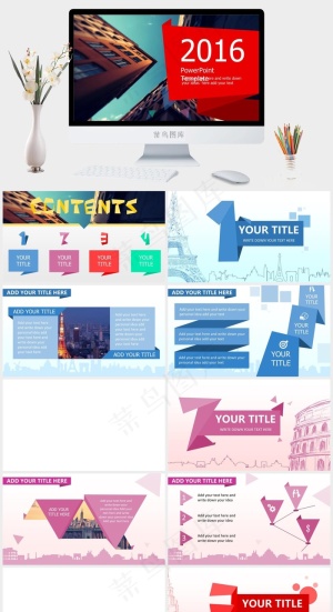 创意风格PPT模板ppt模版预览图