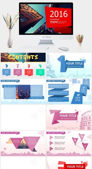 创意风格PPT模板ppt模版预览图