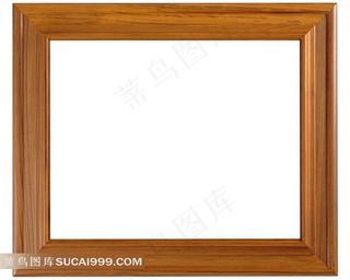 宽边木质相框