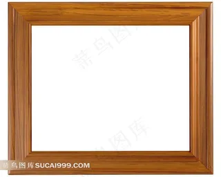 宽边木质相框