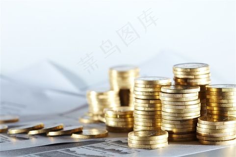 金钱系列 - 一堆美丽的钱币