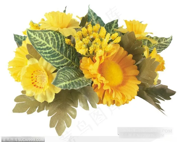 节日饰品-黄色太阳花