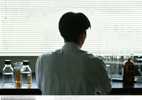 研究实验器具-做实验的医生