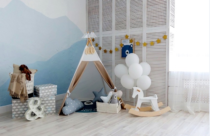 儿童照相拼接背景