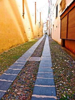 鹅卵石小路图片 鹅卵石小路图片