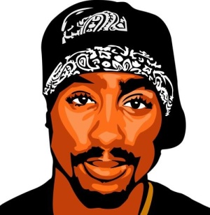 2Pac, Tupac Shakur PNG免抠