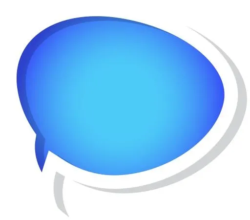 语音气球 PNG免抠(6154x5416)