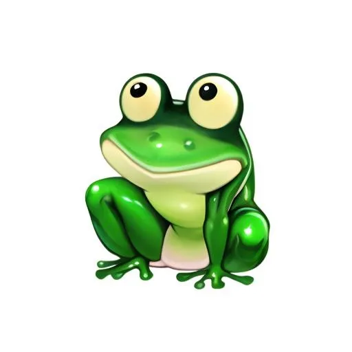 青蛙动物免抠(2048x2048)