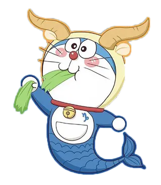 哆啦A梦美人鱼卡通