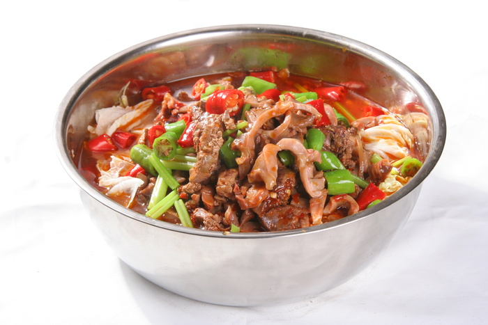 香锅双椒鸡胗