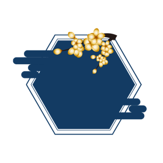 中国风中式传统祥云图案国潮古风边框云纹装饰元素PNG免抠素材图