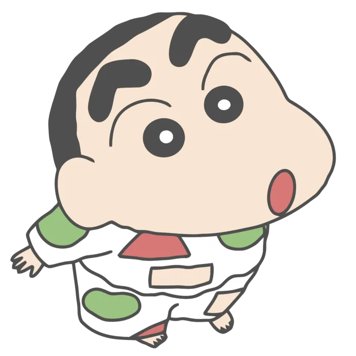 蜡笔小新可爱动画人物免扣素材