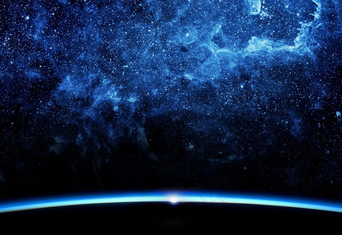 唯美星空背景图片