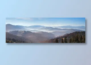 唯美的自然美景全景照片