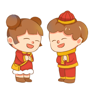 2022虎年新春喜庆欢喜拜大年