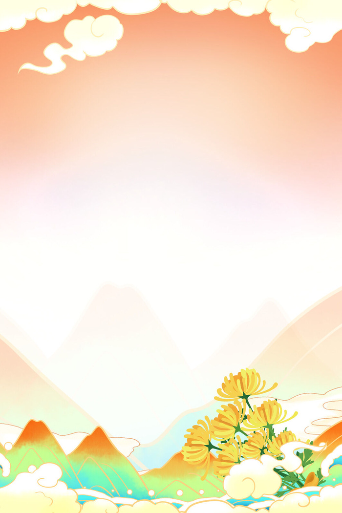 中式古典国潮来袭海报展板宣传背景图PSD设计PS模板素材