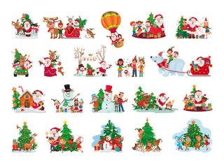 卡通圣诞节素材