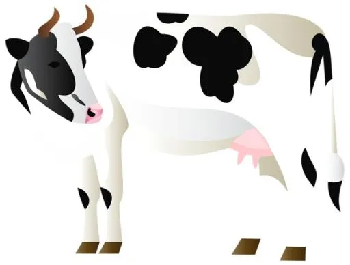 牛 PNG免抠(600x455)