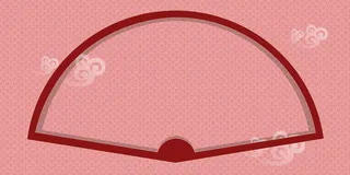 中国风传统水墨古风古典展板边框工笔画PS海报背景平面广告Ai设计素材