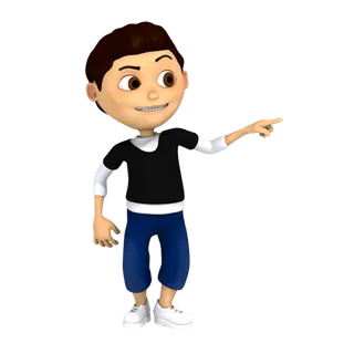 卡通简笔线条图