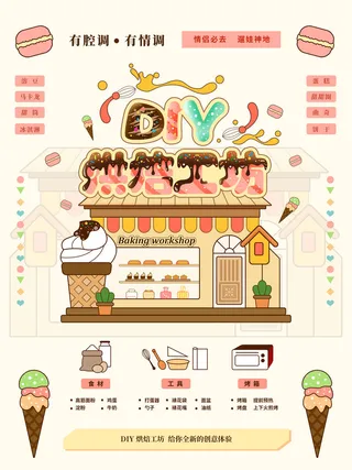 夏季冰淇淋促销