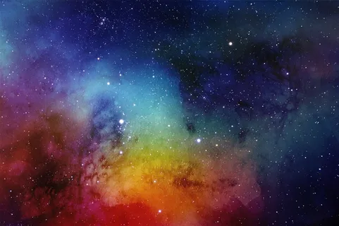 绚丽梦幻星空夜空景色高清大图 绚丽梦幻星空夜空景色高清大图