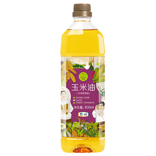中粮初萃玉米油900毫升超市商品白底图免抠实物摄影png格式图片透明底