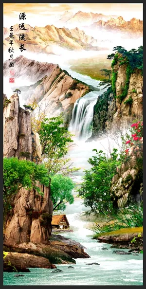 源远流长装饰画