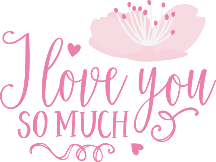 粉色爱情情人节