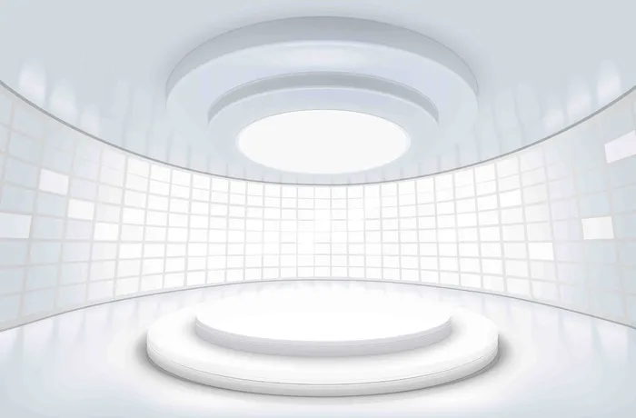 3D立体空间展示背景psd模版下载