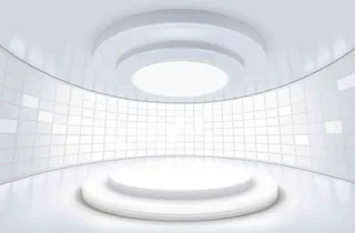 3D立体空间展示背景