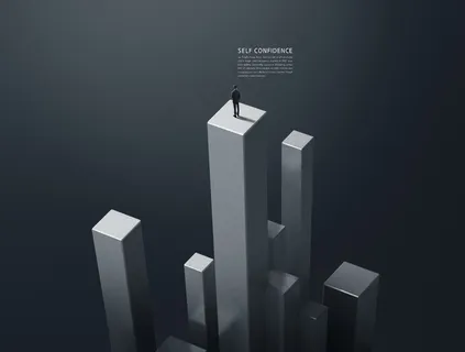 高端商业地产画册海报概念抽象场景设计模板