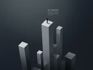 高端商业地产画册海报概念抽象场景设计模板