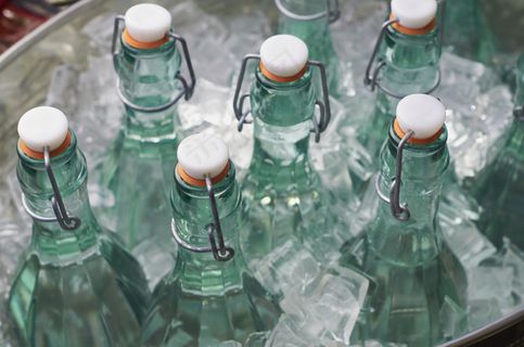 清凉夏日夏天饮品摄影图片