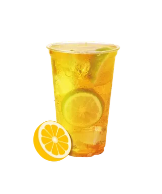 奶茶照片拍摄果汁柠檬红茶