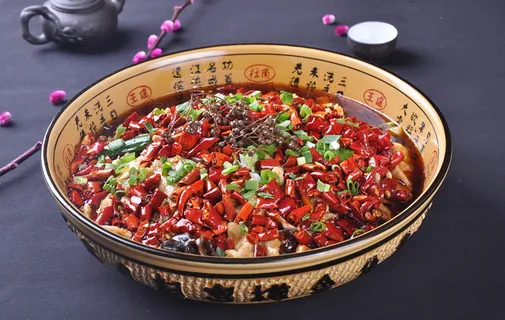 麻辣水煮肉片 麻辣水煮肉片