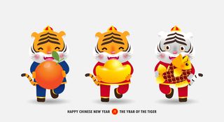 设计新年装饰素材