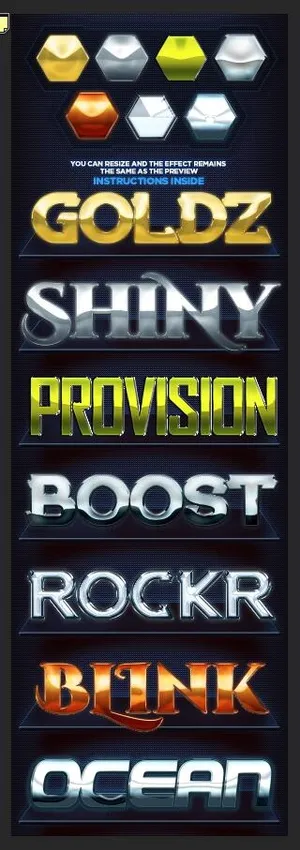 金属字 立体 银色 金色 字体图片