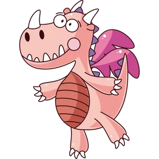 卡通恐龙生日宝宝宴派对素材恐龙派对免扣素材