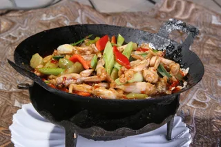 02 香锅田鸡腿-华乐楼