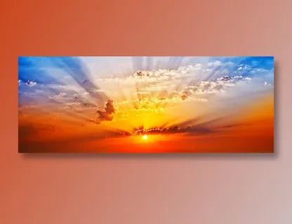 多种颜色的天空云朵风景图片