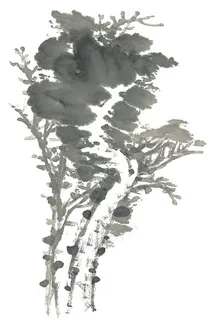 树工笔美图素材