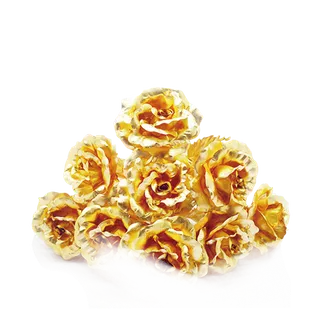 金箔花朵情人节