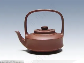 中华传统-长提手紫砂壶