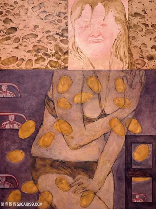 玛丽莲-梦露手绘插画